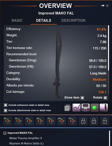 Improved MAKO FAL 2